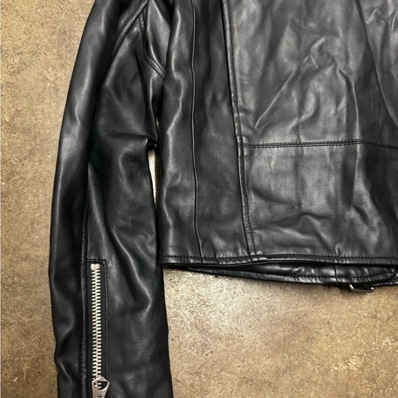 Zara Leather jacket size XS women’s - Picture 5 of 7